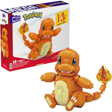 POKEMON Mega Pokémon Jumbo Charmander -Konstruktionslegetøj butik ff223001 3683 4ae6 892c 5ee961c92571